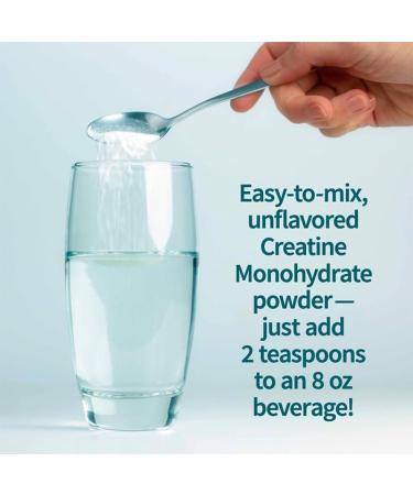 Garden of Life Creatine Monohydrate Powder - Micronized Pre Workout for Men & Women | Probiotics Muscle & Strength Boost 60 Unflavored Servings - Buy Online on GoSupps.com