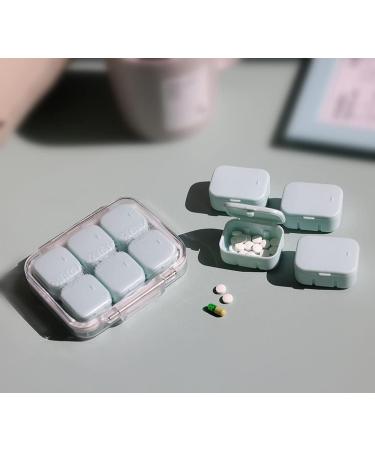Buy WOWHOUSE Weekly Pill Organizer Set - 10 Small Pill Boxes for Easy Daily Medication Management - Free Combination Use - Beige - International Shipping Available - Buy Online on GoSupps.com