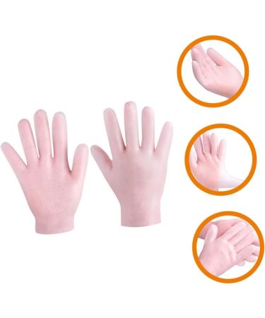 minkissy Ear Piercing Kit 4 Pairs Nourishing Care Gloves Cracked Heel Repair Massaging Hydrating Gloves Hand Softening Gloves Dry Hands Lotion Skin Pink Hand Gloves Sebs Women's Desk Shelf - Buy Online on GoSupps.com