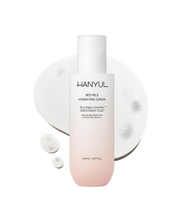 HANYUL Red Rice Hydrating Serum with Vegan Ceramide | Korean Skincare for Deep Hydration Radiant Skin Glow Firming & Barrier Support Slow Aging 5.07 fl. oz. Light Floral