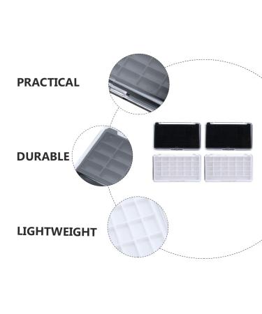 Minkissy 4 Series Empty Eyeshadow Box Palette - Durable Plastic Makeup Case for Loose Bulk Eyeshadows - Buy Online on GoSupps.com