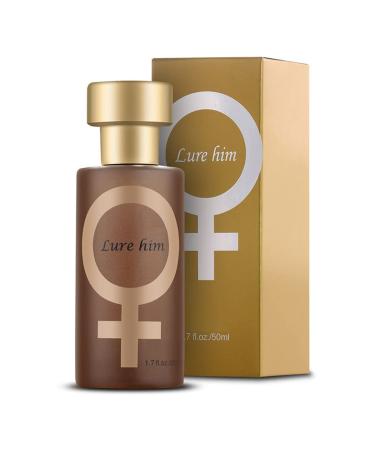 ARAST Spray Cologne Pheromone Perfume Seduce Her Cologne for Men Eau de Toilette for Women 1.7Ounce(Pack of 2) (Gold)