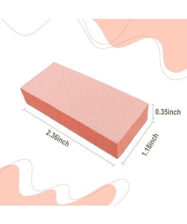 NOVAL 50 PCS Disposable Nail Buffer Blocks Bulk - Orange 80/100 Grit - Professional Nail Salon Quality for Acrylic Nails - Buy Online on GoSupps.com