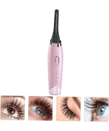 NOLITOY Heated Eyelash Curler - 3 Temperature Gears Mini Eye Lash Curling Tool for Natural Lashes Hot Lash Curler in Pink - Buy Online on GoSupps.com