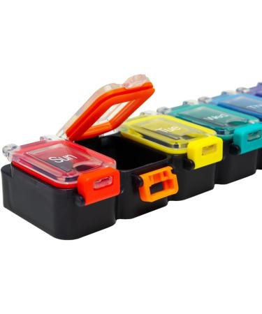 Buy EZY DOSE 7-Day Pill Planner | Waterproof Vitamin Organizer with Locking Compartments | Secure Medicine Case for International Shipping - Buy Online on GoSupps.com