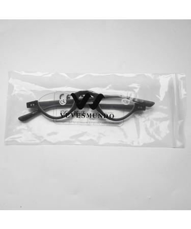 Vevesmundo Anti-Blue Light Reading Glasses for Men & Women - Modern Computer Glasses with 2.5X Magnification & Flexible Hinge - Protect Your Eyes from Digital Strain - Buy Online on GoSupps.com