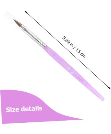 Healeved 1 Set Dust Brush Suit Nail Art Detailing Brush Kit Nail Liner Acrylic Nail Pens Nail Kits Nail Drawing Brush Nail Drawing Pen 3d Drawing Pen Nails Kits Manicure Gel Pen Acrylic Rod - Buy Online on GoSupps.com