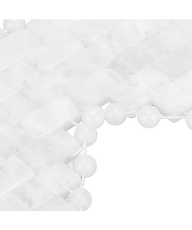 Quartz Sleep Mask with White Jade Stones - Anti-Wrinkle Massage Eye Mask for Relaxation & Beauty - Buy Online on GoSupps.com