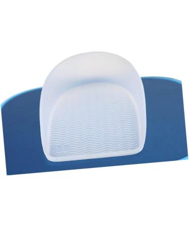 FOMIYES Height Increasing Insoles - Silicone Heel Pad for Extra Height | 1 Pair White 10x6x1cm - Buy Online on GoSupps.com