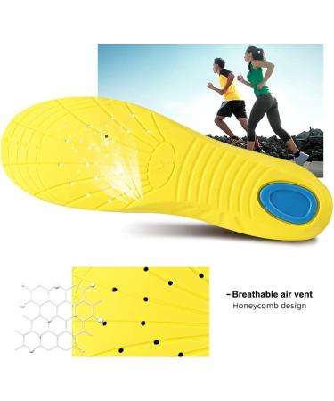 Buy Memory Foam Shoe Insoles for Men Women & Kids - Arch Support Cushioning & Pain Relief | International Shipping - Buy Online on GoSupps.com