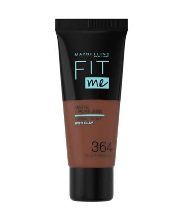 Maybelline New York Fit me! Matte & Poreless Make-up No. 364 Deep Bronze 30 ml Fully covered 30 ml (1 pack) Deep Bronze - Buy Online on GoSupps.com