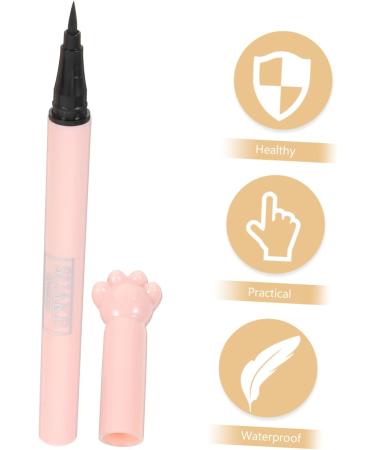 Angoily 3pcs Woman Eyeliner Cool Printing Tool Makeup Female Pen Cat Lady for 1 count (Pack of 1) Blackx3pcs - Buy Online on GoSupps.com