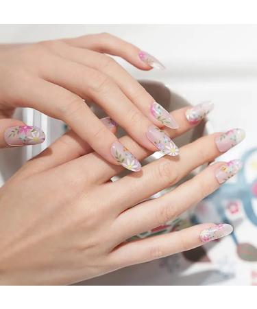 Zaubern gel4Home- UV wraps UV nail foils gel nail wraps semi cured gel nails (Spring)