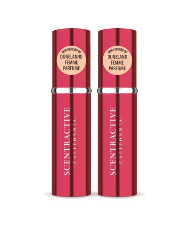 CA Perfume Impression of Christian D. Duneland Femme Parfume For Women Replica Version Fragrance Dupes Concentrated Long Lasting Eau de Parfum Spray Refillable Atomizer Bottle 0.17 Fl Oz/5ml-X2 CHRISTIAN D. DUNELAND FEMME PARFUME IMPRESSION 0.34 Fl Oz (Pa