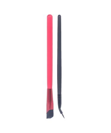 Bent Brush Brow Brush Nylon Hair Define Makeup Portable for Home for Women