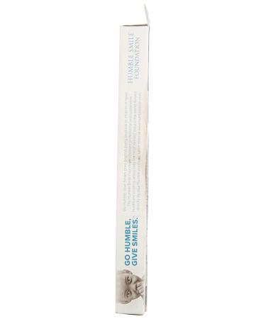 Humble Brush Adult Soft Blue Toothbrush - Eco-Friendly Oral Care | The Humble Co. - Buy Online on GoSupps.com