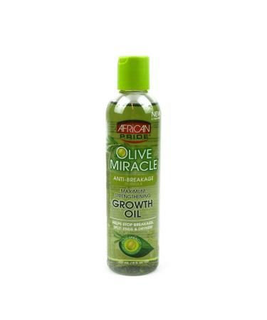 African Pride Olive Miracle Anti-Breakage Formula Maxi Strength. Growth Oil 237ml
