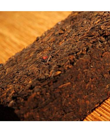 Buy Riper PU'er Brick 250g - Premium Old Tea with Honey Sweet Flavor | Chinese Black Tea | Authentic Mature Puerh Tea - Buy Online on GoSupps.com