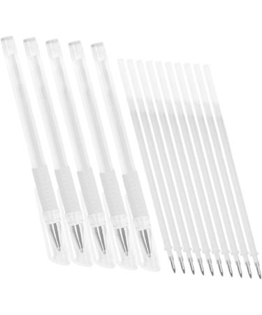 Didiseaon 5 Sets Marking Tool White Plastic Multi-functional Tattoos Pen Eyebrow Pen 15.00X0.80X0.80CMx5pcs Whitex5pcs - Buy Online on GoSupps.com