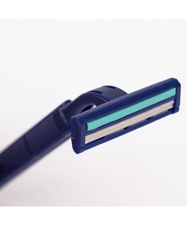 Buy Wudaizhi Men's Razor 10PCs - Portable Manual Beard Trimmer for Home & Travel - Long Handle Blue | Best International Shipping - Buy Online on GoSupps.com