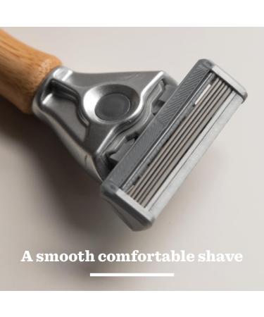 Bulldog Skincare Original Bamboo Razor - Premium Sustainable Grooming Tool - Buy Online on GoSupps.com