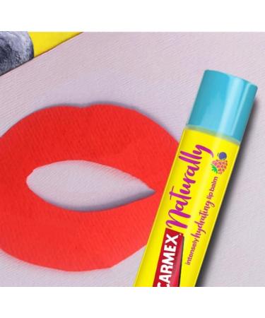 Carmex Naturally Stick Berry Natural lip care for a supple result 1 piece of 4.25 g - Buy Online on GoSupps.com