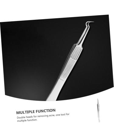 Hemoton 3pcs Clip Blackheads Extractor Blackhead Tweezers Tool Blackhead Extractor Pimple Extractor Tweezers Kit Stainless Popper Pimple Tweezers - Buy Online on GoSupps.com