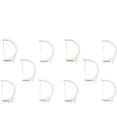 Power Brush and Floss System for Sensitive Teeth - Vibrating Flosser with Retractable Bristles Brush Head Stand & Floss Clips - Ideal for Gentle Oral Care - Buy Online on GoSupps.com