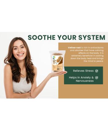 Vetiver Root (50g) Young Roots | Natural Herbal Coolant - Way4Organic - Buy Online on GoSupps.com