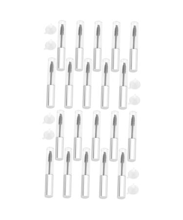 Didiseaon 20 Pcs Mascara Bottle Refillable Mascara Tube Eyelash Mascara Eyeliner Tube Supplies With Cover