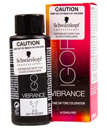 Schwarzkopf Igora Vibrance Tone On Tone Coloration 60ml 7-55