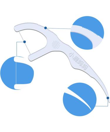 Buy 50/100 Dental Floss Picks & Toothpick Sticks - Interdental Brushes for Healthy Teeth | Free International Shipping - Buy Online on GoSupps.com
