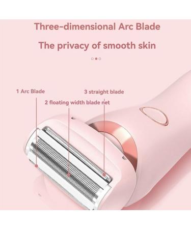 The Glide Pro 3.0 Razor Dusk Razor for Women Dusk Glide Pro 3.0 Shaver DuskOfficial Waterproof Electric Razor Painless Hair Removal 2 in 1 Wet & Dry for Leg Arm Underarm Pubic Area (Pink) - Buy Online on GoSupps.com