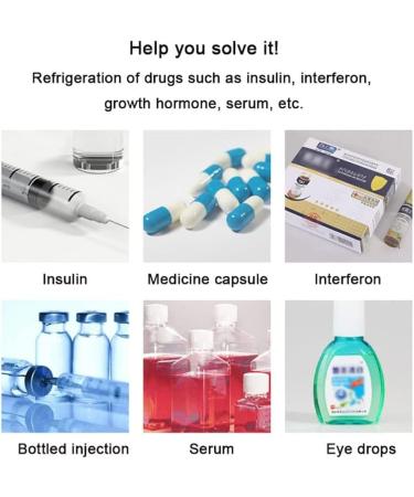 Insulin Cooler Travel Case with Intelligent Temperature Control - Ideal for Insulin and Medication Storage - Buy Online on GoSupps.com
