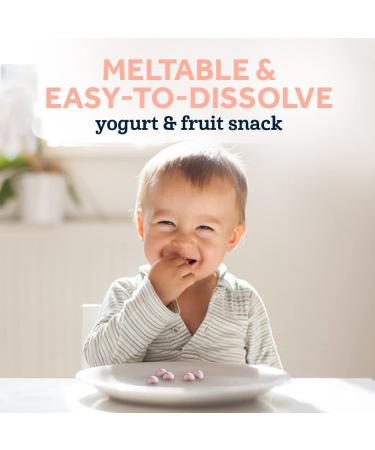 Gerber Organic Yogurt Melts Banana & Strawberry Snacks - 7 Pack, 1 Ounce Each - Red Berries - Buy Online on GoSupps.com