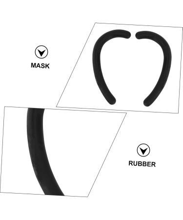 Lurrose 30 Pair Anti-Snag Ear Bruises Glasses Handle Protectors Adjustable Ear Protectors & Face Cover Rope Hook Black (3 Pack) International Shipping Available - Buy Online on GoSupps.com