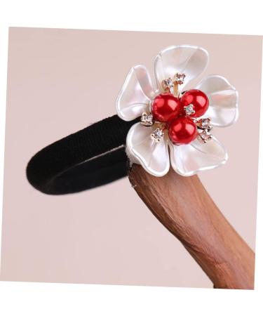 Beavorty hair accessories hair rope stretch headbands for women satin scarves hair accessory for women flower hair tie hair ties for women Premium Hair Scrunchies Hair Rings Petal Hair Tie - Buy Online on GoSupps.com