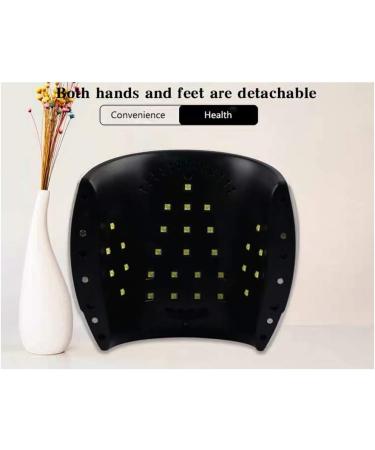 Professional UV/LED Nail Lamp 2in1 Nail Dryer Machine 48W Nail Light with 3 Timer Setting Salon Quality Gel Lamp for Curing Toe Nails and Finger Nails - Buy Online on GoSupps.com