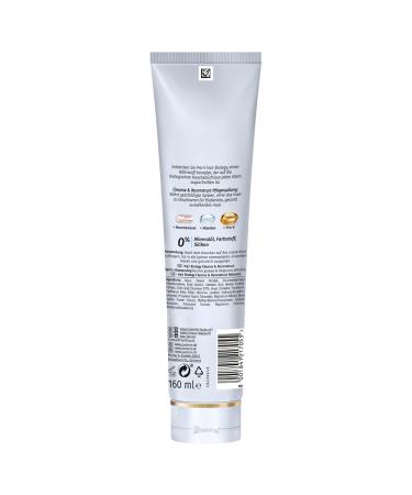Hair Biology Cleanse & Reconstruct Conditioner 160ml - Ideal for Oily Roots & Damaged Ends | Shop Internationally - Buy Online on GoSupps.com