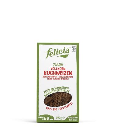 Felicia Felicia Sarrasin organic Fusilli 250 g (2 x 250 g)