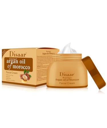 DISAAR BEAUTY Face Cream Argan Oil Of Morocco Moisturizing Repair Blemish Reduce Wrinkles Facial Skin Care Reawing+ Super Formula 50g