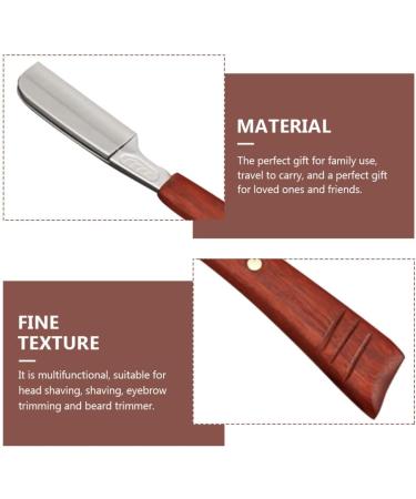 Lurrose Facial Hair Straight Shaver Razor - Precision Grooming Tool for Smooth Skin | International Shipping Available - Buy Online on GoSupps.com