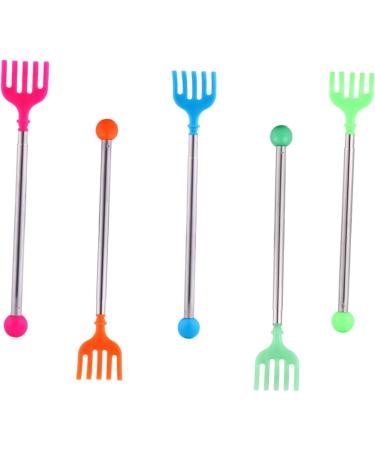 FOMIYES Telescopic Scratch Tools | Set of 10 | Manual Scalp & Neck Massager | Random Colors | Perfect for Women's Care - Buy Online on GoSupps.com