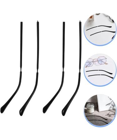 Buy PopetPop 2 Pairs of Glasses Legs | Replacement Bar & Hinge for Men & Women | Metal Black Glasses Accessories - Buy Online on GoSupps.com