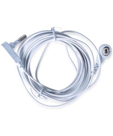 Emiif Grounding Sheet with Cord | Organic Cotton & Silver Fiber | Natural Wellness - 68.6 x 132.1 cm | International Shipping Available - Buy Online on GoSupps.com