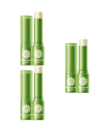 Angoily 3pcs Lip Smoother Moisture Lipstick Deeply Hydrates Lip Stick Lip Care Stick Lip Care Balm Lip Color Dry Lips Balm Lip Tints Aloe Lip Balm 1 Count (Pack of 1) x3pcs