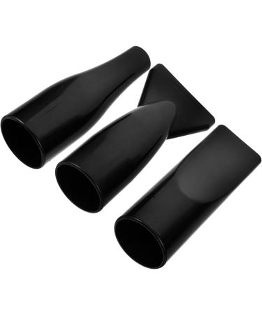 Angoily 15 Pcs Pet Water Blower Hairdryer Diffuser Accessories Hair Styling Nozzle Hair Dryer Front Nozzle Hair Dryer Attachment for Blow Dryer Blow Dryer Nozzle Modeling Abs Round Mouth 12.00X6.10X4.00CMx5pcs Blackx5pcs - Buy Online on GoSupps.com