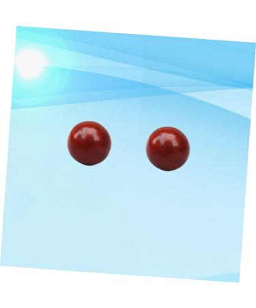 Outanaya 2pcs Wooden Fitness Balls - Muscle Stretching & Hand Exercise Balls (6cm) - International Shipping Available - Buy Online on GoSupps.com