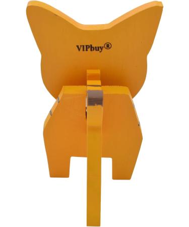 Vipbuy Cat-Shaped Wood Carved Glasses Holder | 3D Wood Puzzle Display Rack for Sunglasses | Unique Pet Lover Gift & Home Office Decor - Buy Online on GoSupps.com