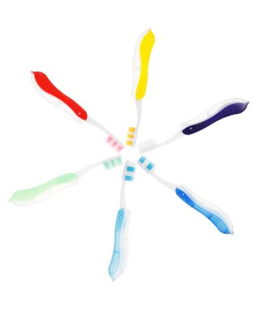 Iplusmile 6s foldable toothbrush foldable toothbrush toothbrushes for daily toothbrush travel toothbrush toothbrush with covers gift plastic personality travel